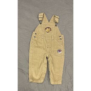 Classic Pooh Disney Corduroy Overalls Baby 12m Tigger Traveling